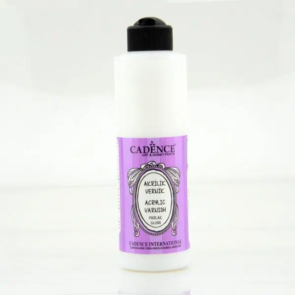 250ML Su Bazlı Akrilik Vernik (Parlak)