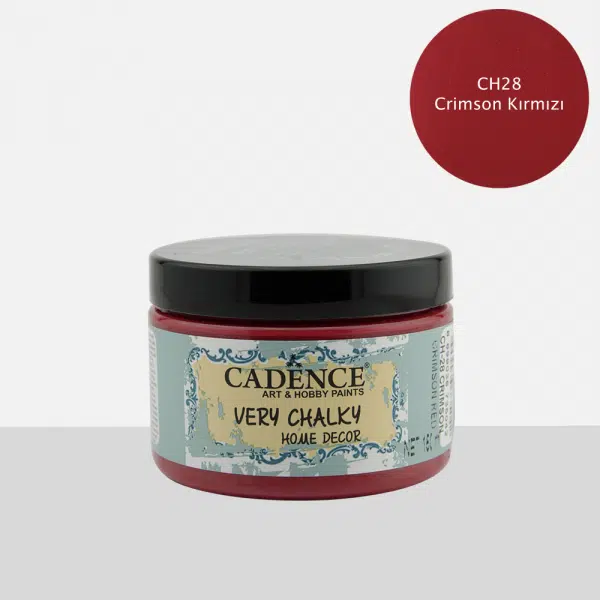 CH28 Crimson Kırmızı - Very Chalky Home Decor 150ml