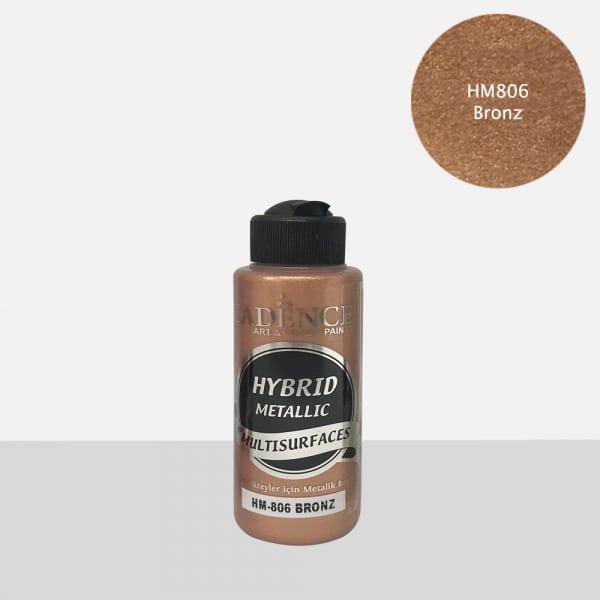 HM806 Bronz - Hybrid Metalik Multisurfaces 120ml